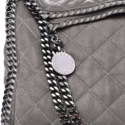 Stella McCartney Shaggy Deer Quilted Small Falabella Tote Grey 12 of 12