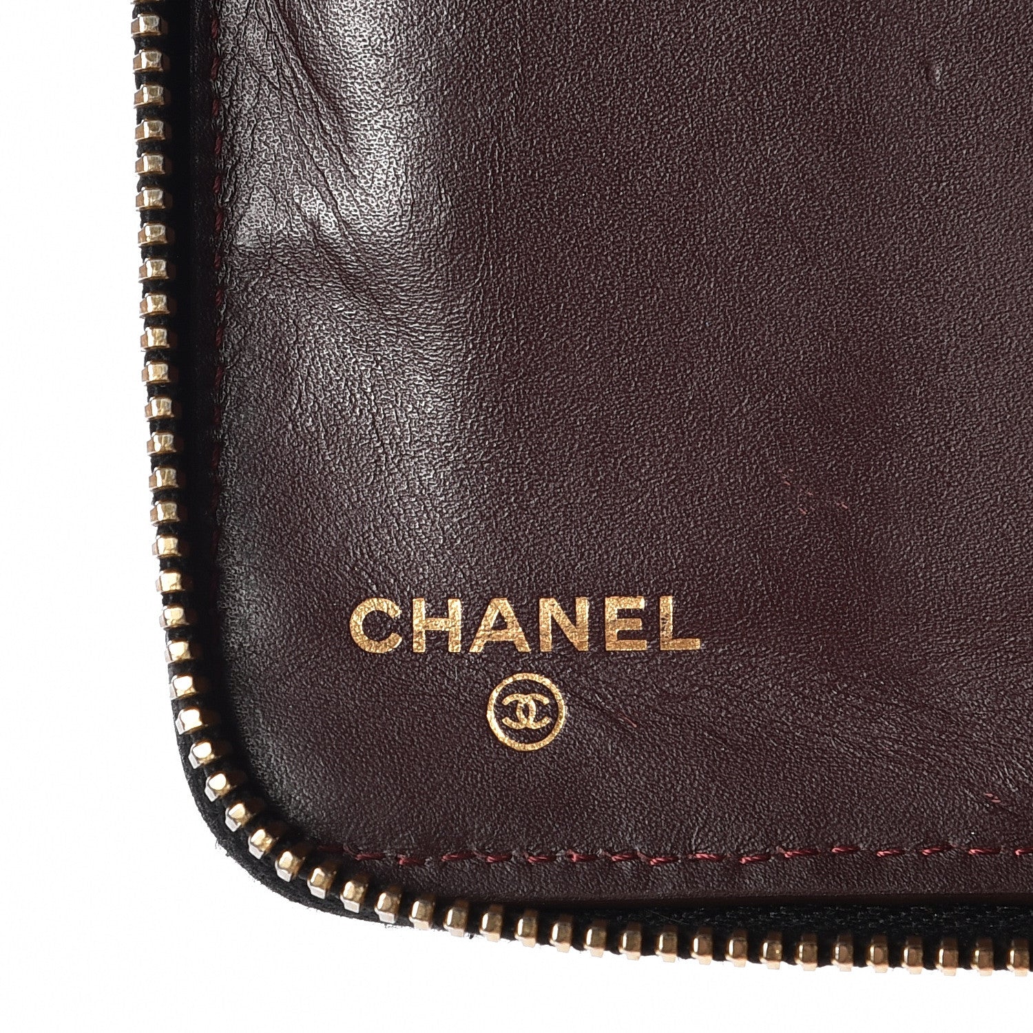 Chanel Caviar Quilted Large Zip Around Organizer Wallet Black 10 of 13