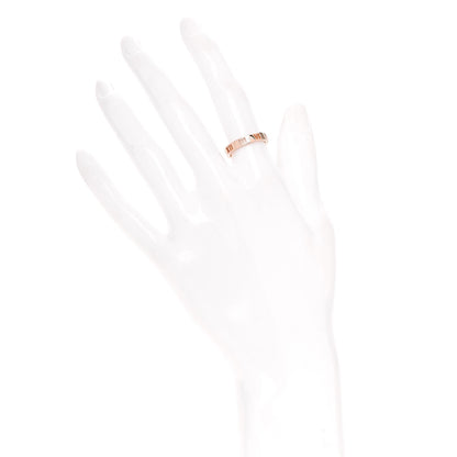 Tiffany 18K Rose Gold Diamond Atlas Pierced Ring 50 5.5 2 of 5