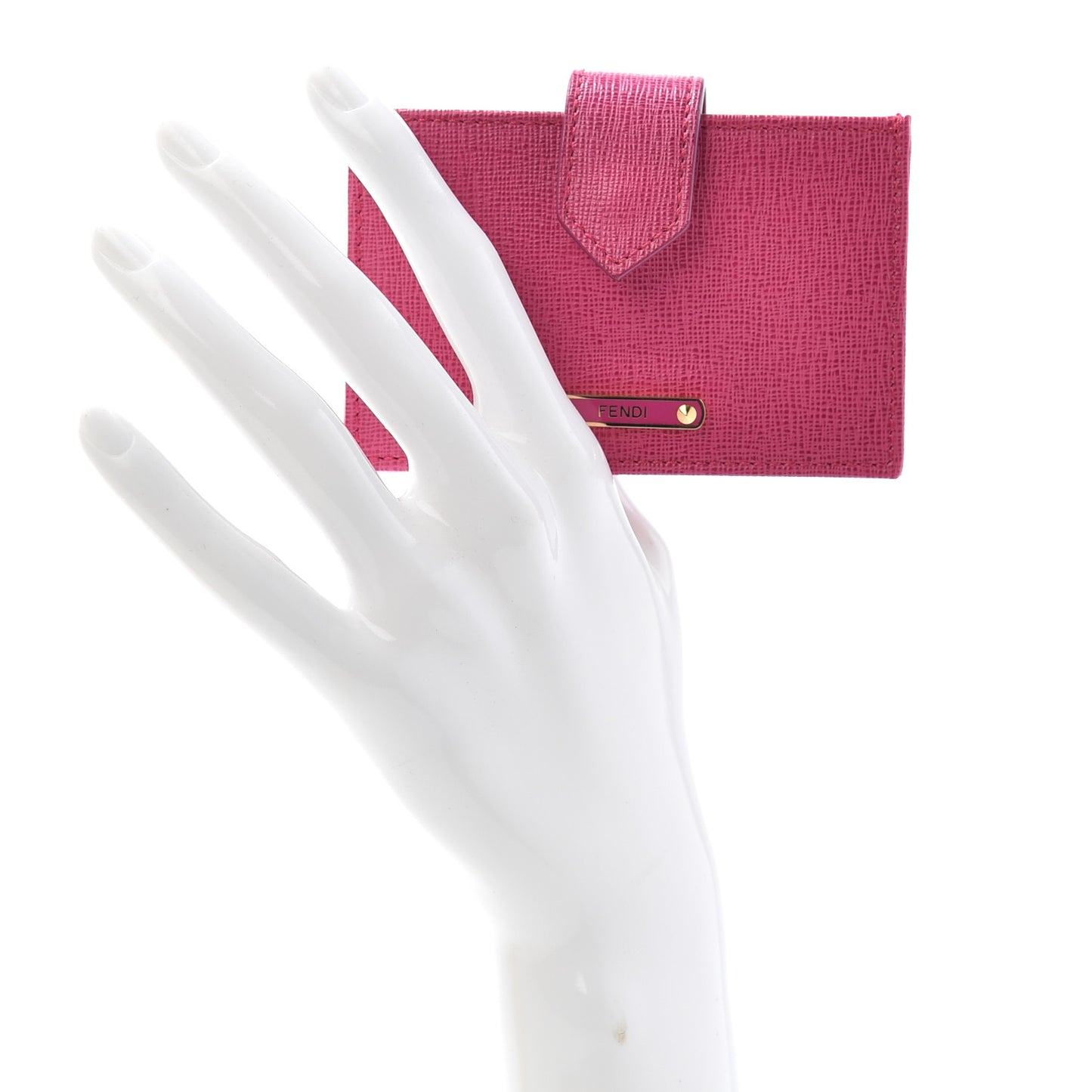 Vitello Elite Gusseted Card Holder Ciclamino