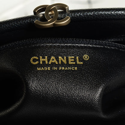 Chanel Caviar Quilted Timeless Clutch Black 5 of 6