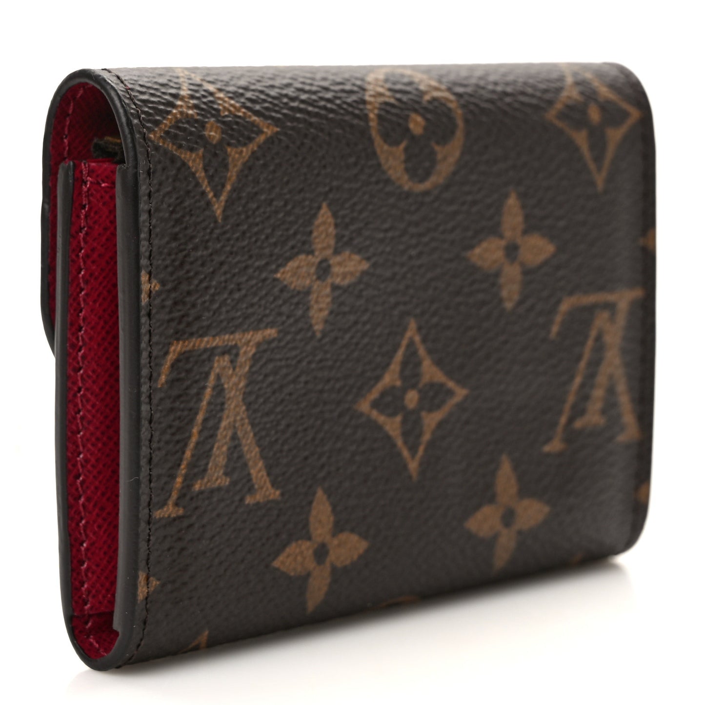 Monogram Rosalie Coin Purse Fuchsia