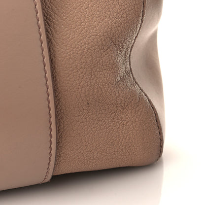 Miu Miu Madras Soft Calfskin Top Handle Satchel Cammeo 11 of 11