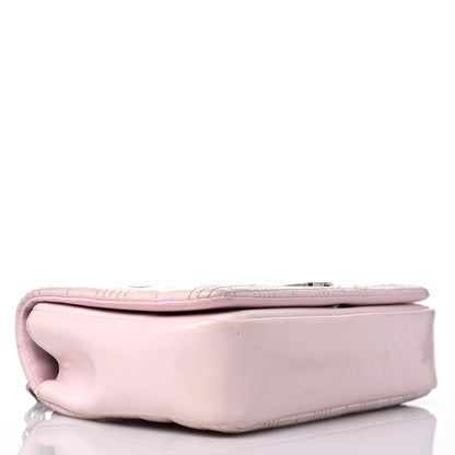 Burberry Patent Quilted Horseferry Print Small Lola Bag Pink 4 of 17