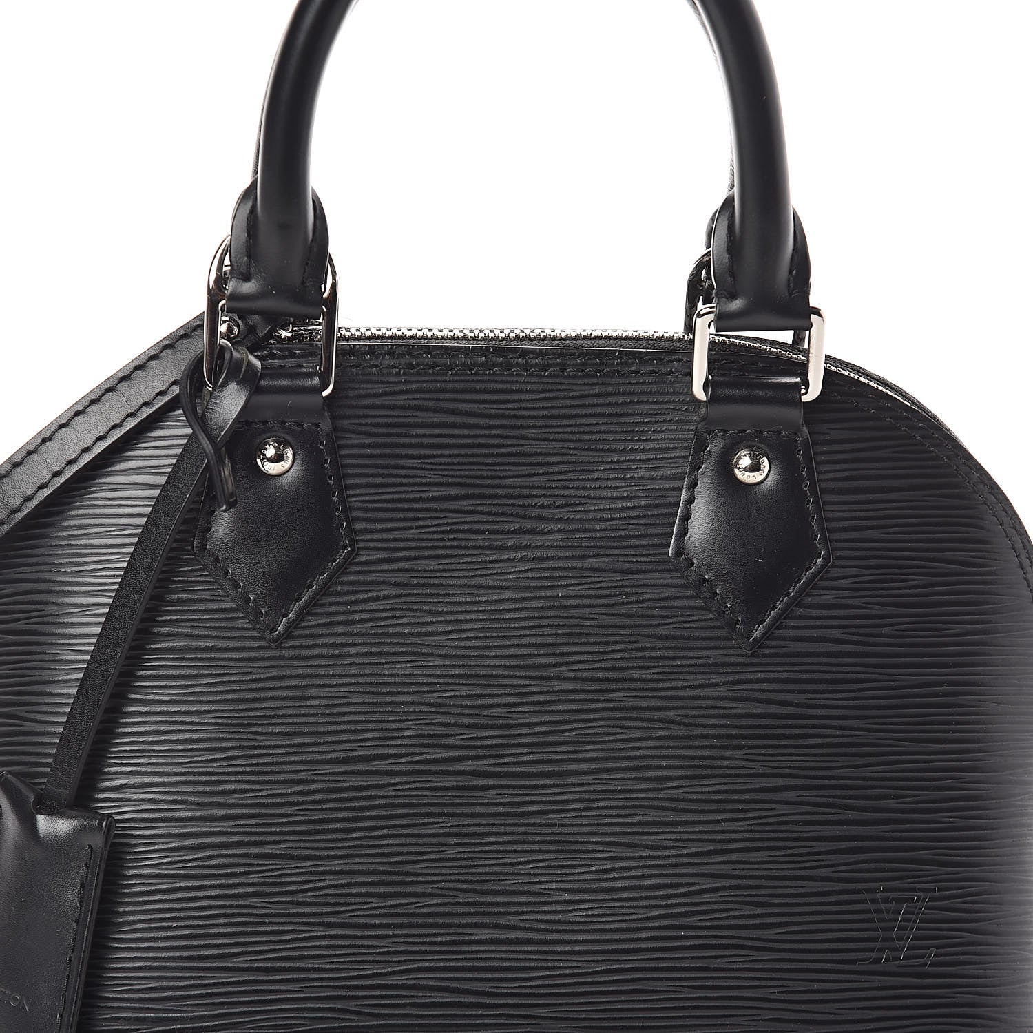 Louis Vuitton Epi Alma BB Black 7 of 9