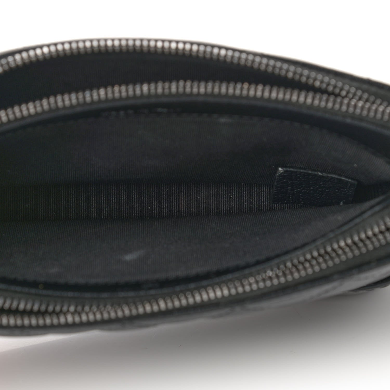 Chanel Patent Goatskin Quilted Small Gabrielle Clutch Black 5 of 13