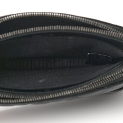 Chanel Patent Goatskin Quilted Small Gabrielle Clutch Black 5 of 13