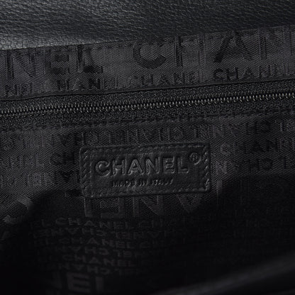 Chanel Caviar Mademoiselle Lock Accordion Flap Black 6 of 13