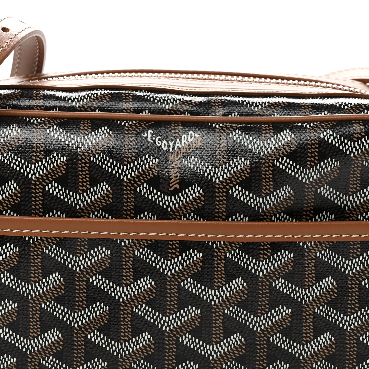 Goyardine Sac Cap Vert Black Gold