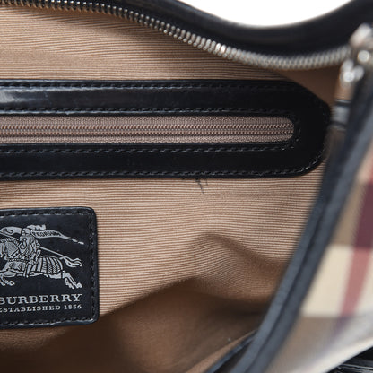 Burberry Supernova Check Buckle Hobo Black 19 of 19