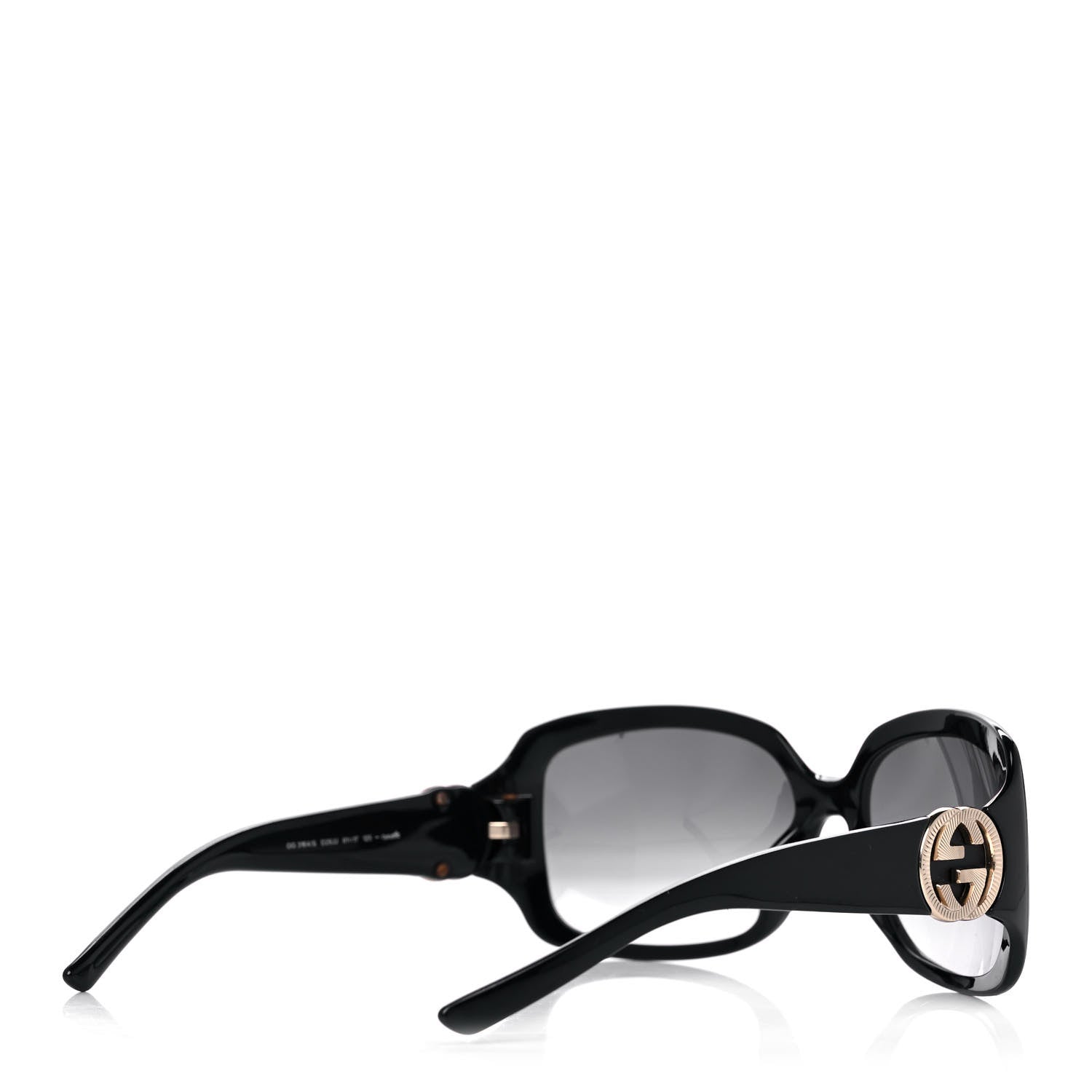 Gucci Acetate Square Frame GG 3164/S Sunglasses Black 4 of 7