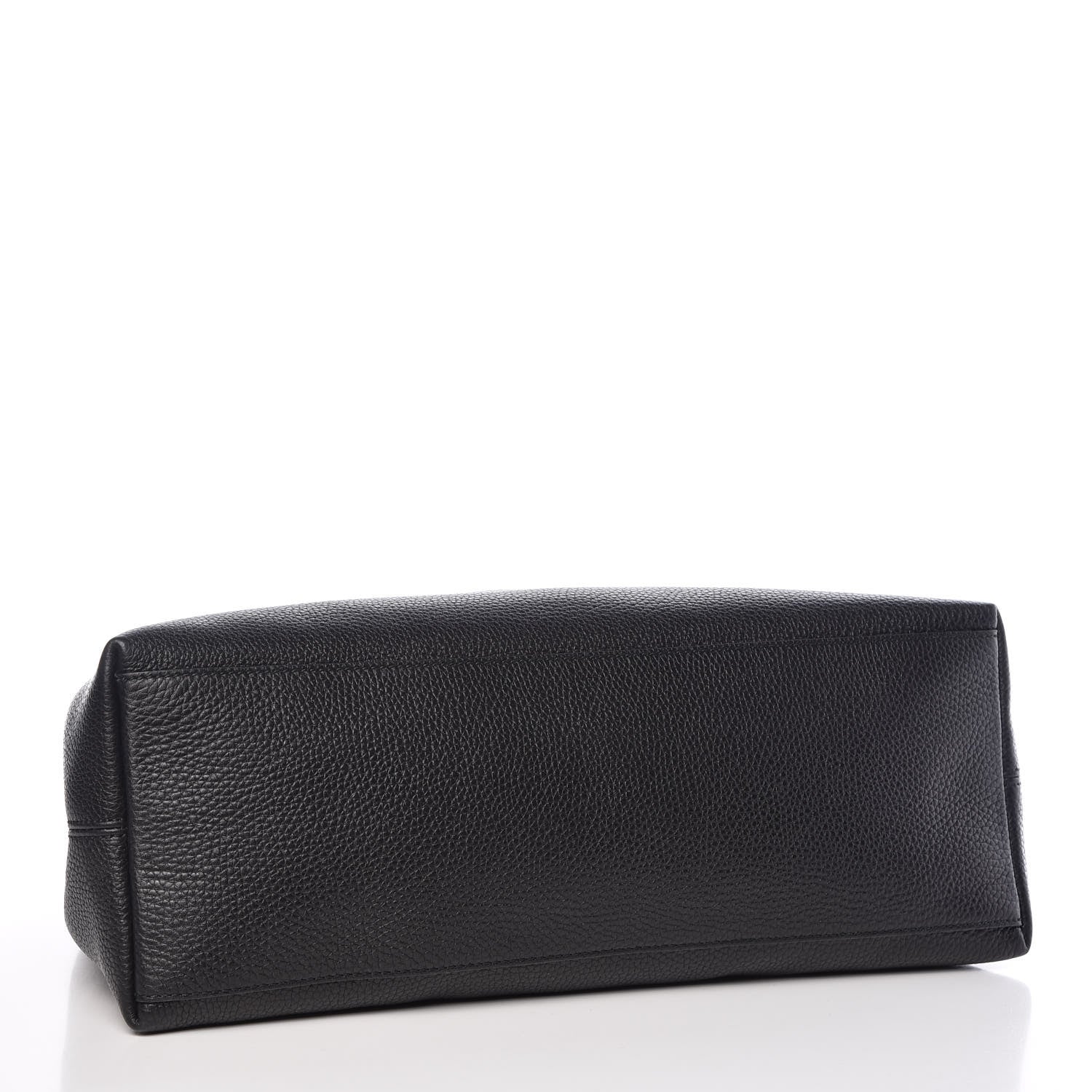 Gucci Pebbled Calfskin Medium Soho Chain Shoulder Bag Black 4 of 10