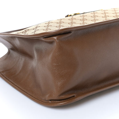Gucci Monogram Horsebit 1955 Tote Bag Beige Brown Sugar 8 of 9
