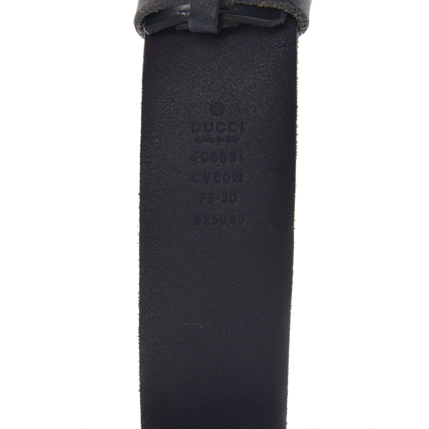 Cuoio Toscano Nickel Double Double G 40mm Belt 75 30 Blue