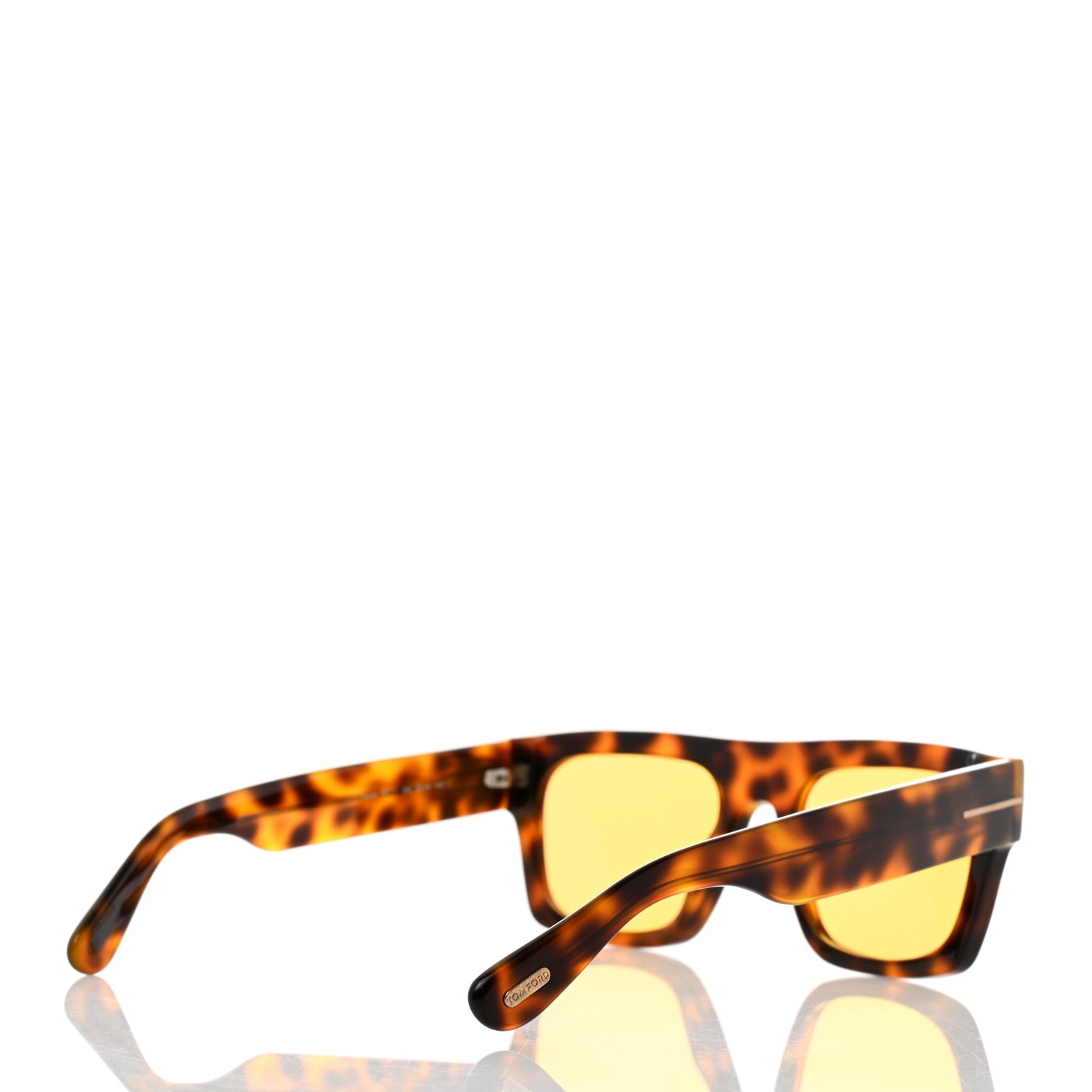 Tom Ford Fausto Sunglasses TF711 Tortoise 4 of 8