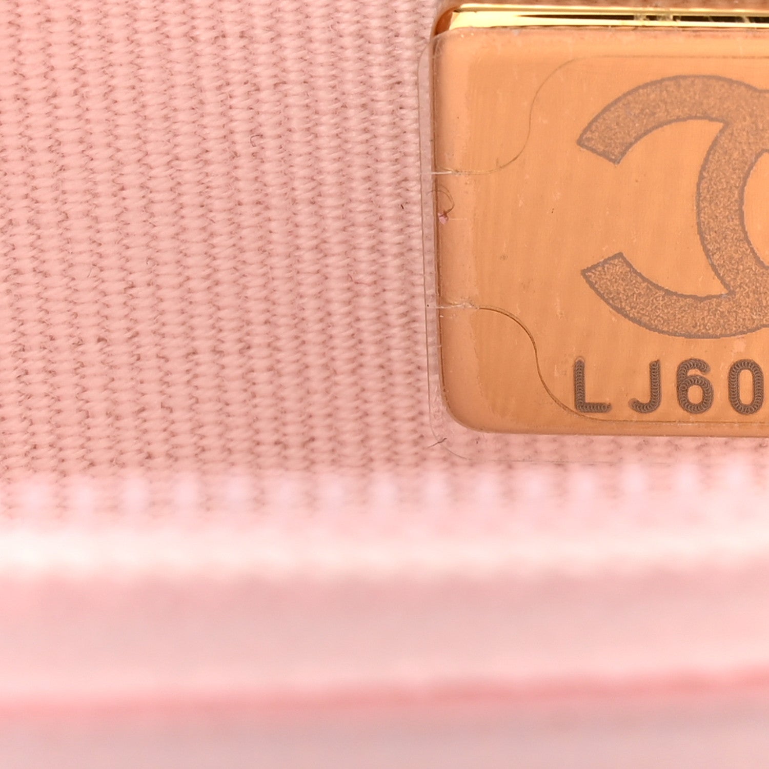 Chanel Caviar Quilted Crystal CC Wallet On Chain WOC Light Pink 8 of 12