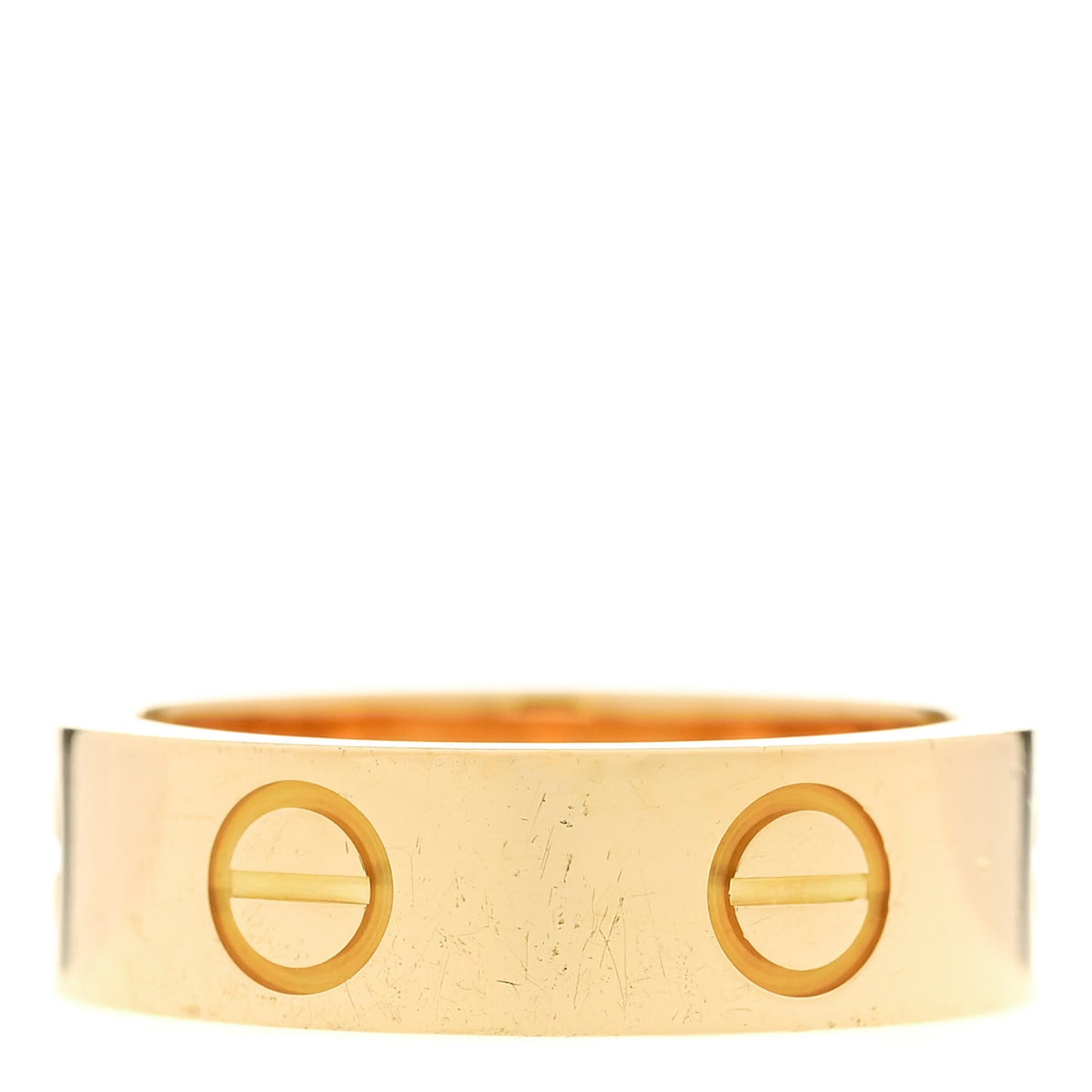 18K Yellow Gold 5.5mm LOVE Ring 50 5.25
