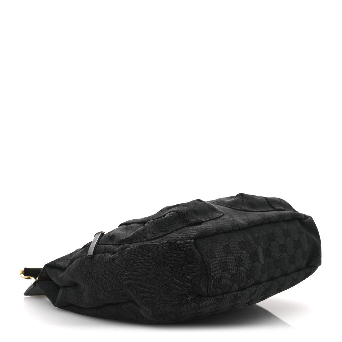 Monogram Double Pocket Messenger Bag Black