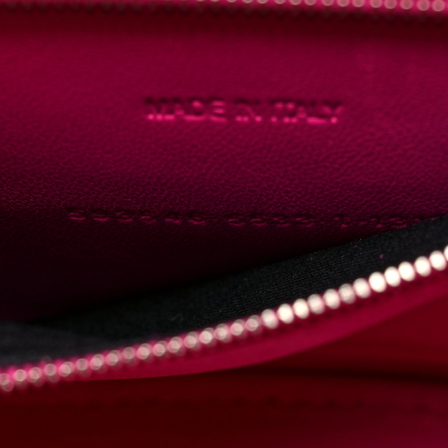 Grained Calfskin Tonal B Small Hourglass Top Handle Bag Acid Fuchsia