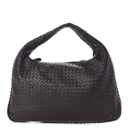 Bottega Veneta Nappa Intrecciato Large Veneta Hobo Ebano 1 of 12