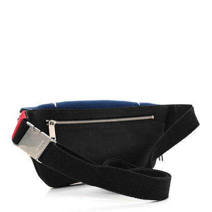 Saint Laurent Canvas Classic Belt Bag Red Blue White 3 of 9