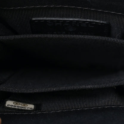 Chanel Calfskin Quilted Crossbody CC Phone Holder Black 5 of 8