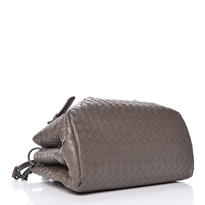 Bottega Veneta Nappa Intrecciato Baby Roma Tote New Steel 4 of 16