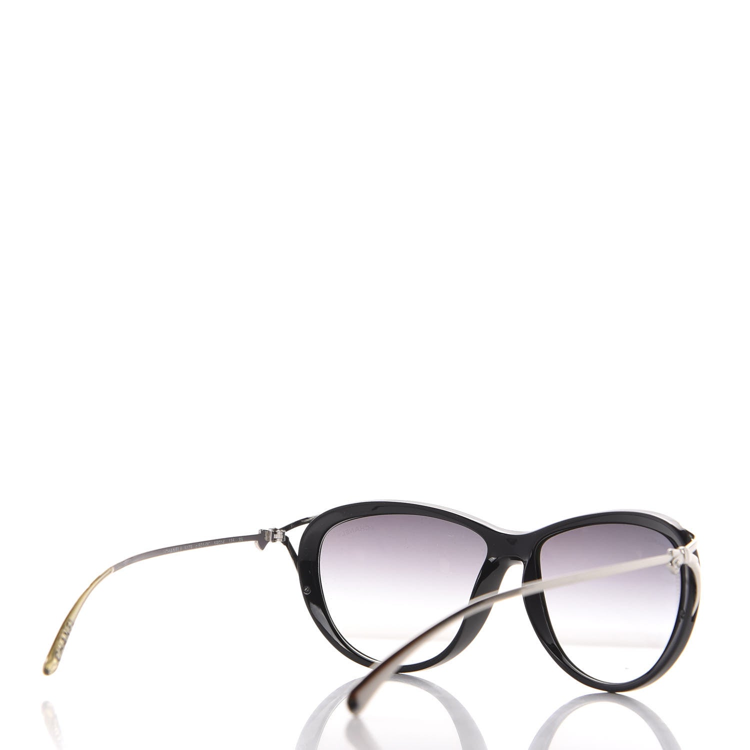 Chanel CC Bow Sunglasses 5179 Black 4 of 6