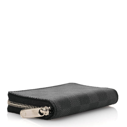 Louis Vuitton Damier Graphite Zippy Coin Purse Vertical 4 of 10