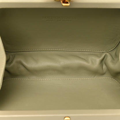 Bottega Veneta Nappa Intrecciato Minaudiere Knot Clutch Travertine 5 of 9