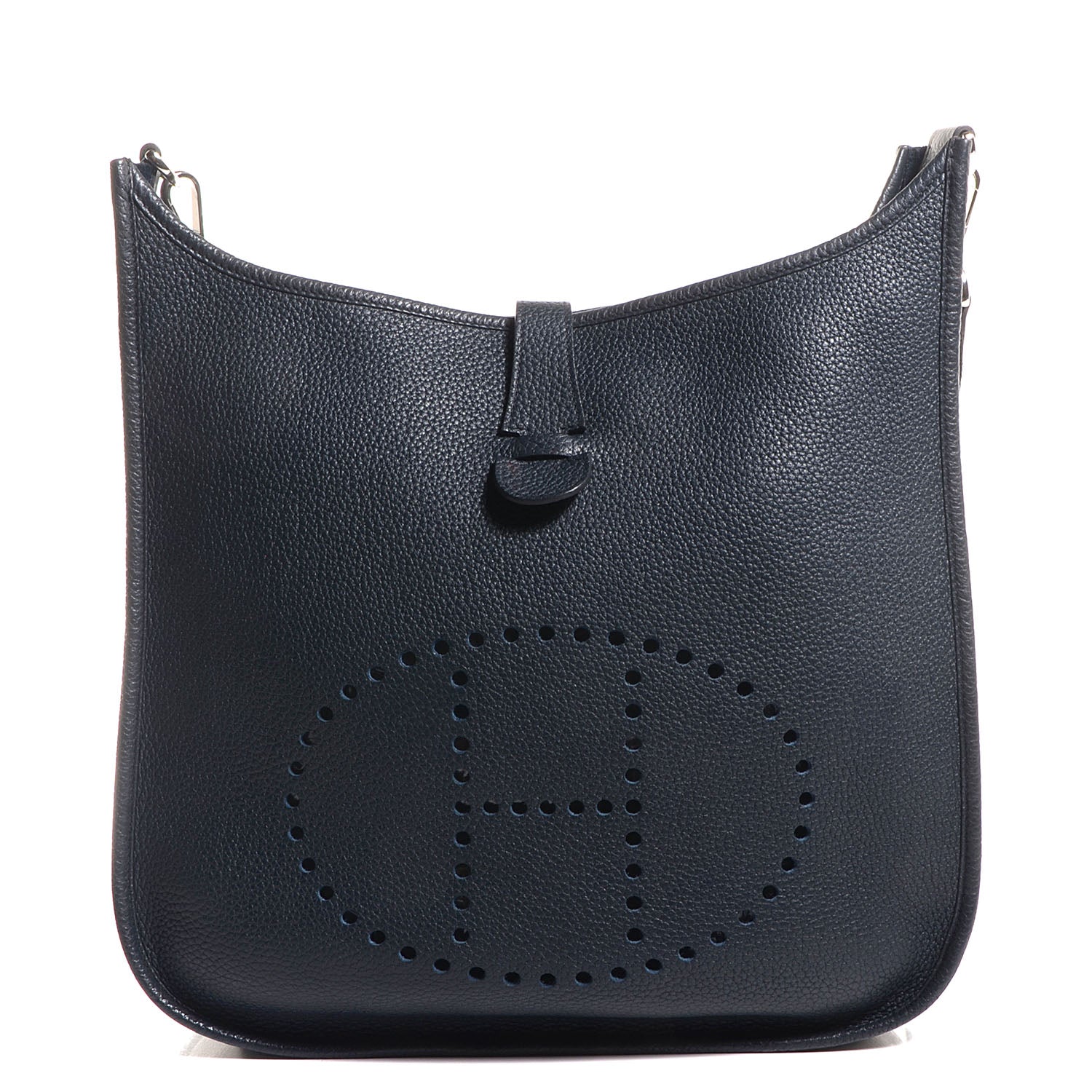 Hermes Taurillon Clemence Evelyne III GM Bleu Obscur 1 of 14