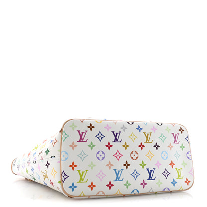 Louis Vuitton LV X TM Monogram Multicolor Neverfull MM White 4 of 10