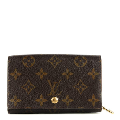 Louis Vuitton Monogram Porte-Monnaie Tresor Wallet 1 of 7
