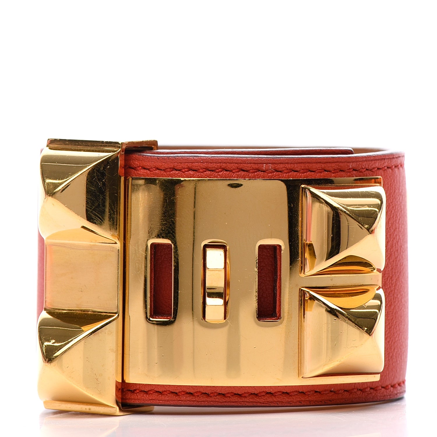 Hermes Swift Collier de Chien CDC Bracelet S Capucine 3 of 5