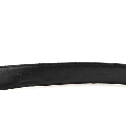 Chanel Calfskin Quilted CC Chain Belt 120 48 Black 3 of 5