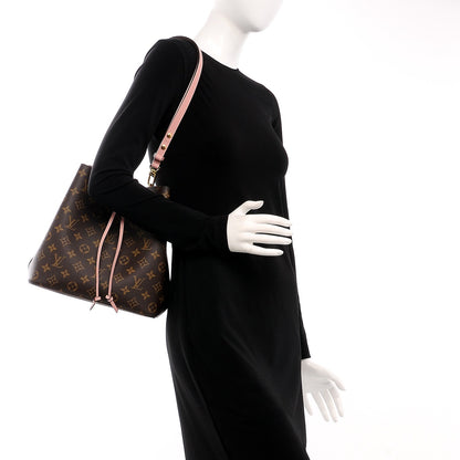 Louis Vuitton Monogram Neonoe MM Rose Poudre 2 of 7