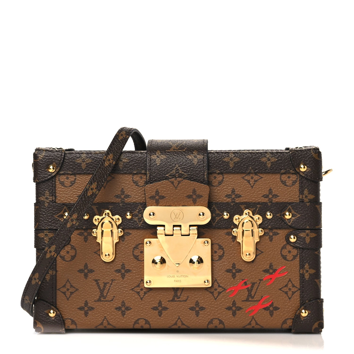 Louis Vuitton Reverse Monogram Petite Malle 1 of 8