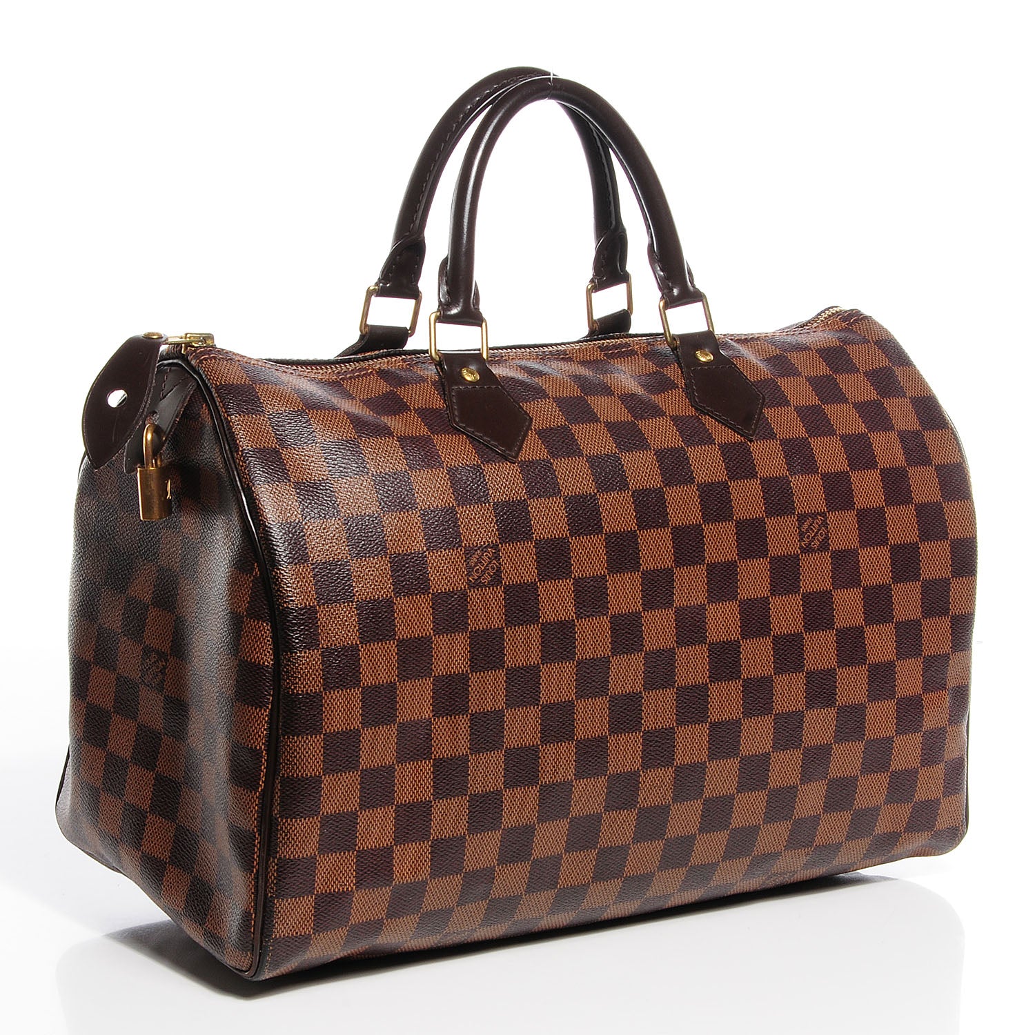 Louis Vuitton Damier Ebene Speedy 35 3 of 9