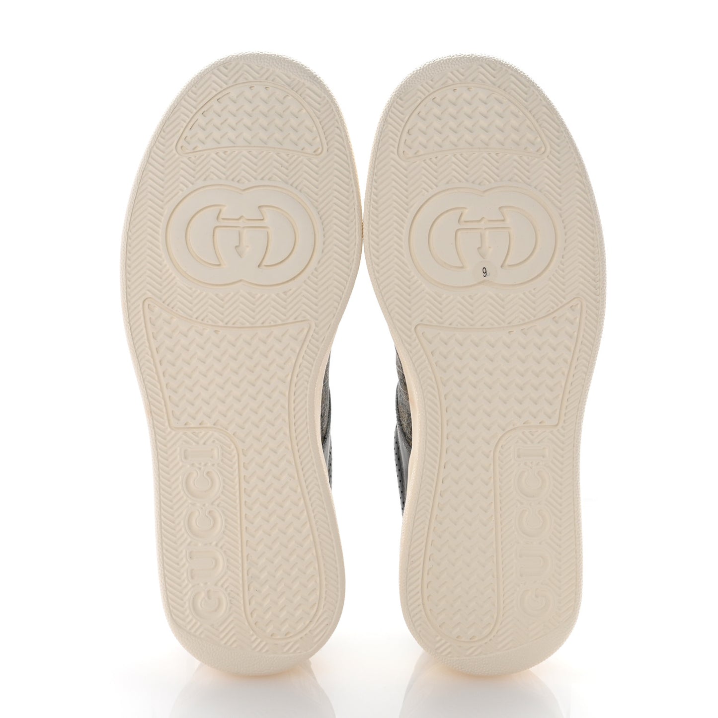 GG Supreme Calfskin Monogram Mens Interlocking G 55mm Sneakers 9
