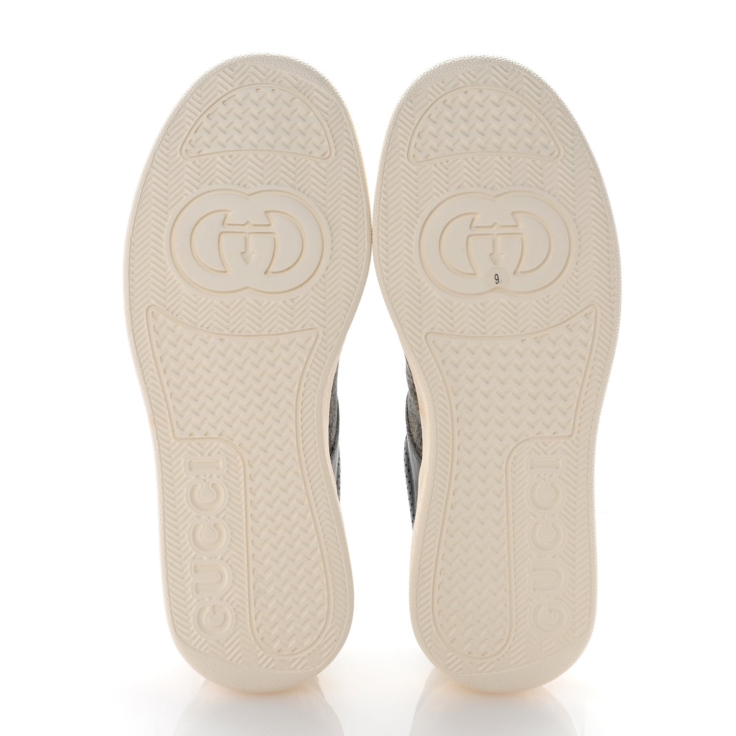 Gucci GG Supreme Calfskin Monogram Mens Interlocking G 55mm Sneakers 9 5 of 12