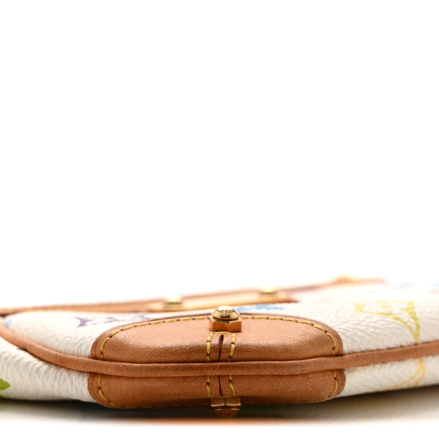 Monogram Multicolor Pochette Milla MM White