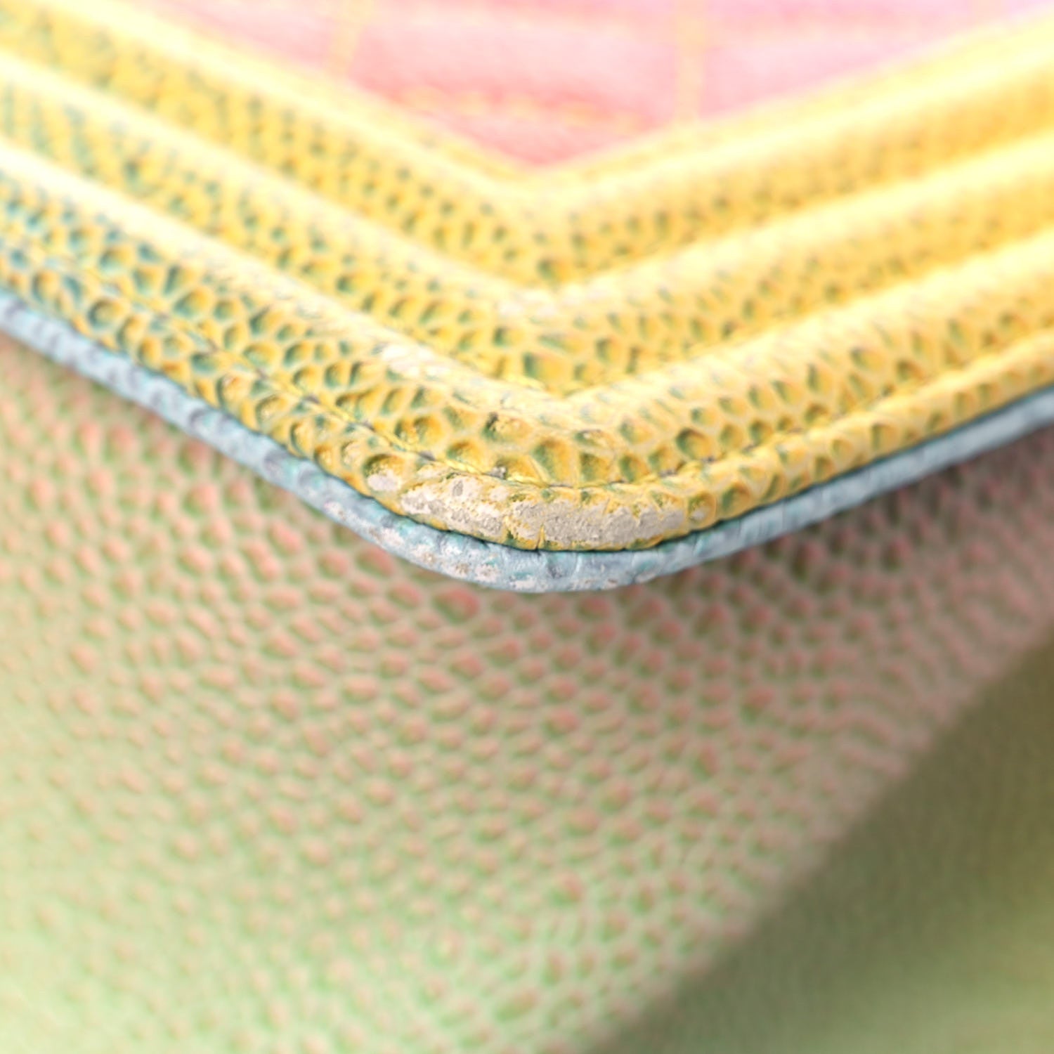 Chanel Caviar Quilted Medium Cuba Rainbow Boy Flap Multicolor 11 of 17
