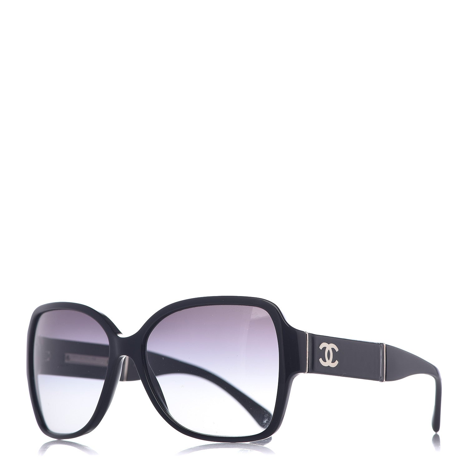 Chanel Square Summer CC Sunglasses 5230Q Black 1 of 7