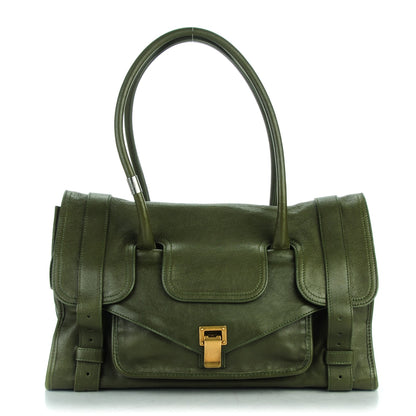Proenza Schouler Lambskin Small PS1 Keep All Military 1 of 8
