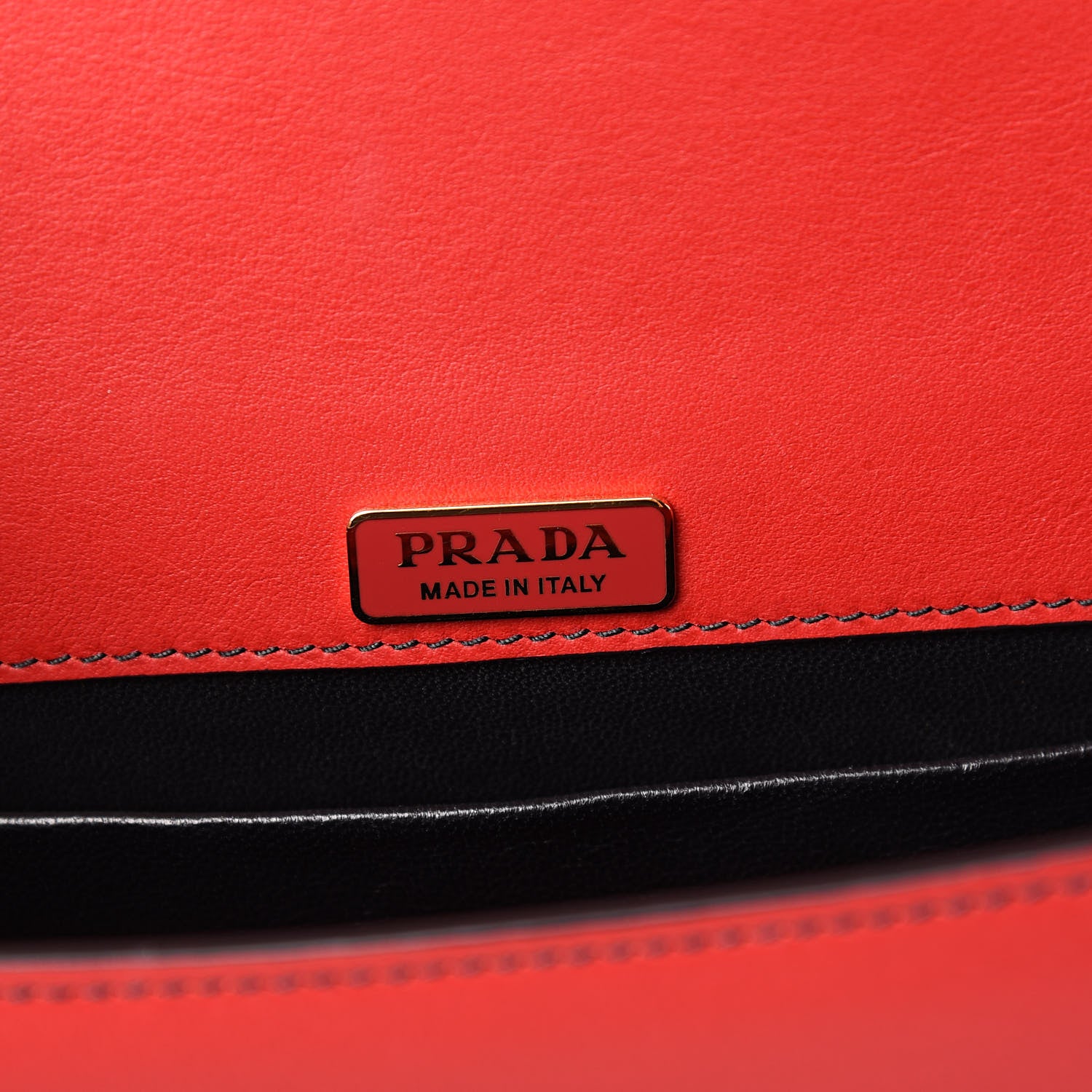 Prada City Calf Saffiano Pionniere Bag Fuoco Black 6 of 9