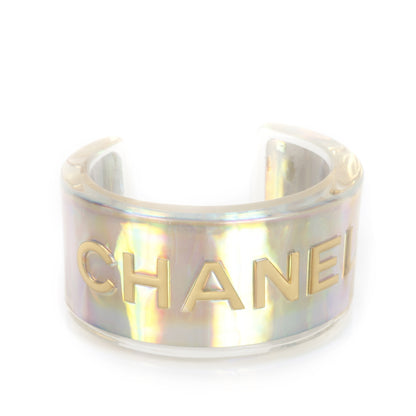 Chanel Lucite Wide Cuff 97P 1 of 4