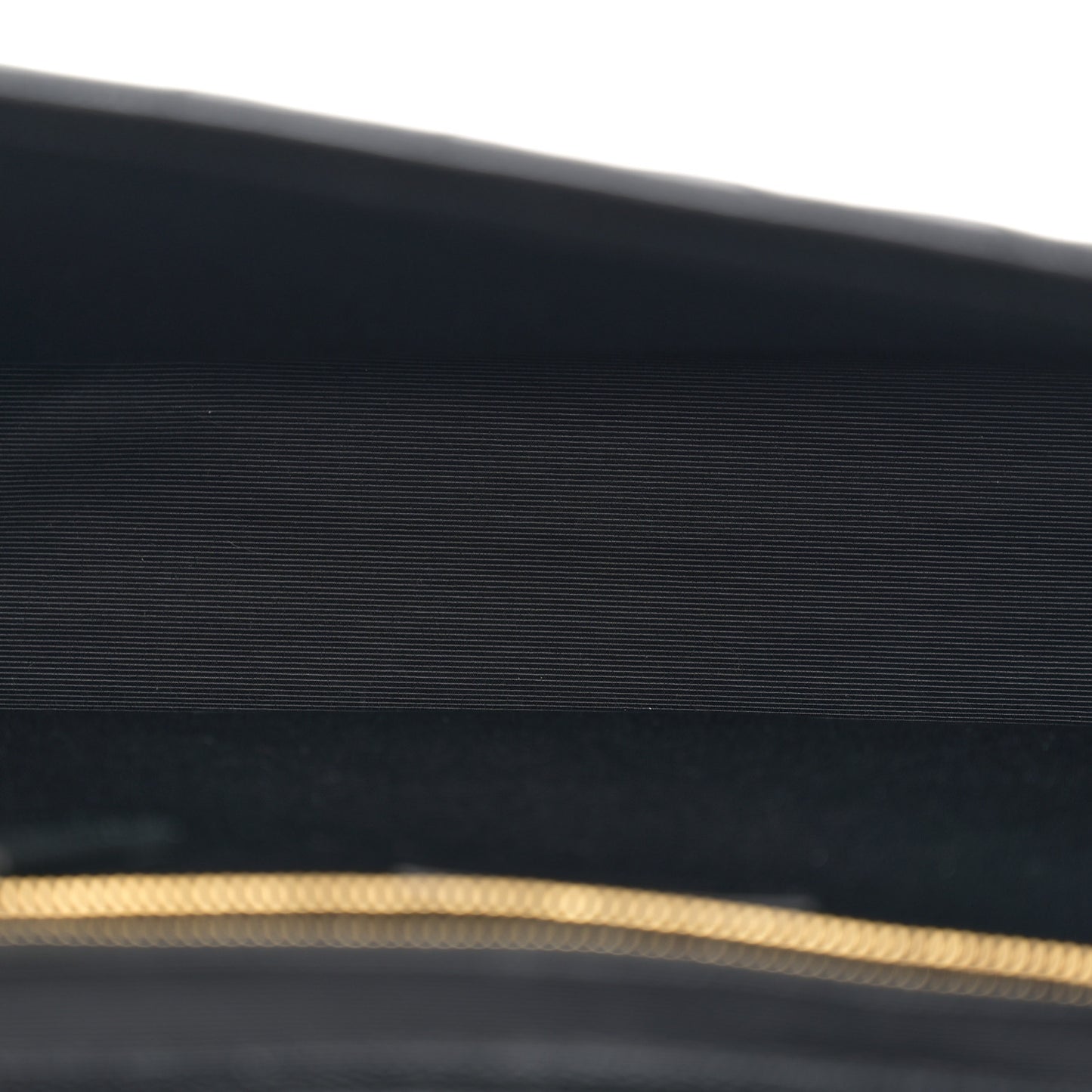 Grain De Poudre Matelasse Chevron Large Monogram Satchel Black