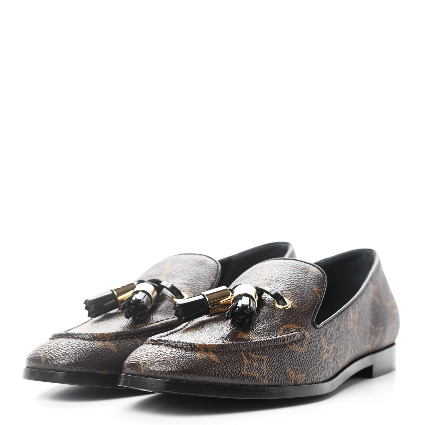 Monogram Society Loafers 36