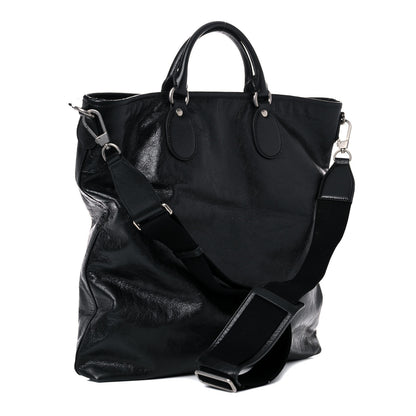 Gucci Fluffy Calfskin Morpheus Tote Bag Black 3 of 10