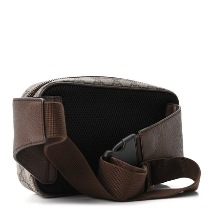 Gucci Soft GG Supreme Monogram Medium Ophidia Belt Bag Dark Brown 2 of 8